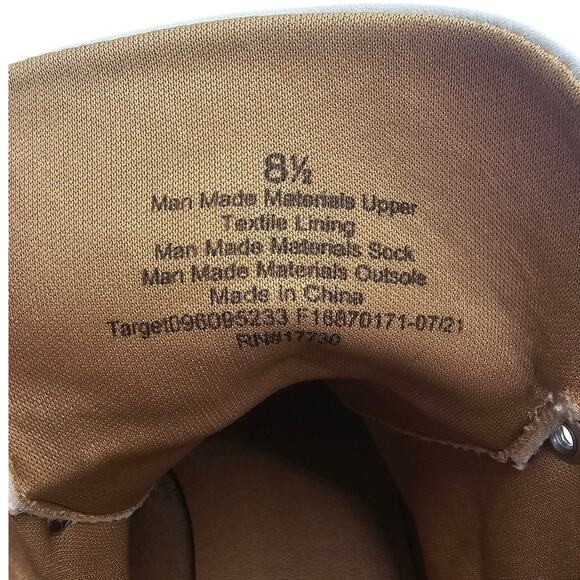 Universal Thread Target White Cream Combat Lug Lace Up Boot - Picture 11 of 11